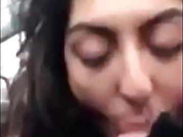 Hot Indian Arabian Kim Kardashian Girl Gives Me Uber Blowjob