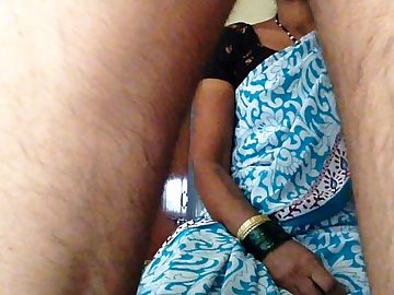 tamil maid in saree getting fucked handsomely by owner